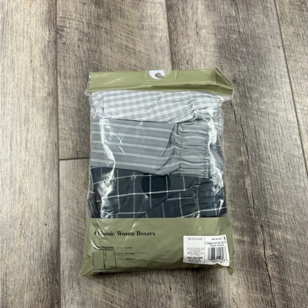 Goodfellow Mens Woven‎ Boxer Pack